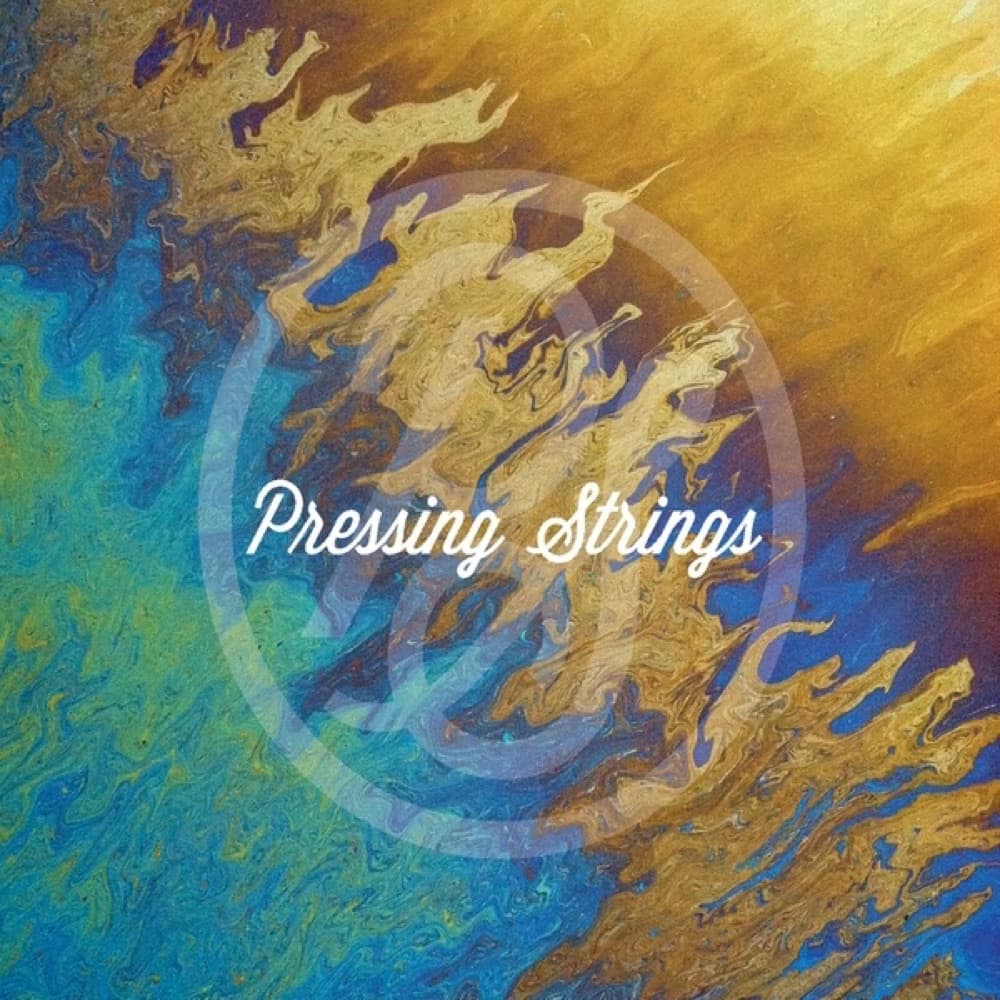 Pressing Strings album cover